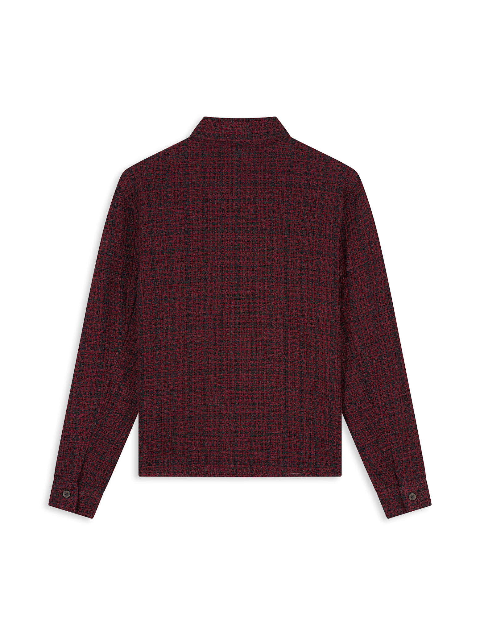 Pure Path Structured Checked Overshirt