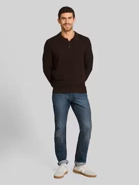 Tom Tailor Structured knit ls Polo 52218