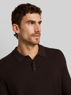 Tom Tailor Structured knit ls Polo 52218