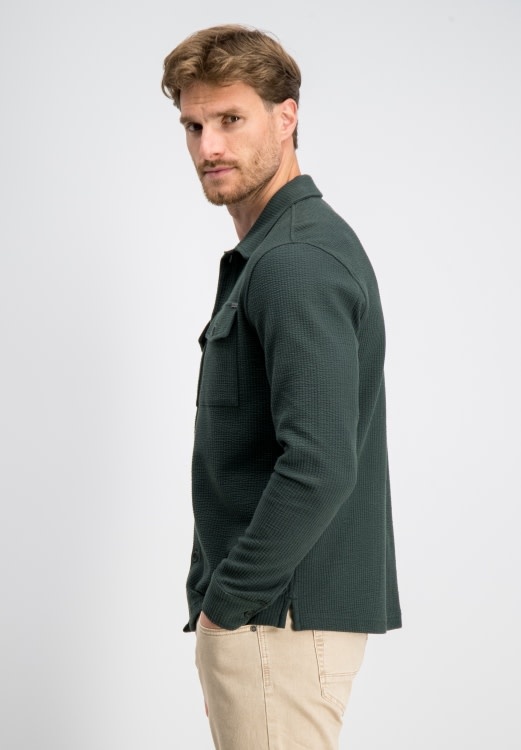 GABBIANO Jacquard Stripe Overhirt 3367347