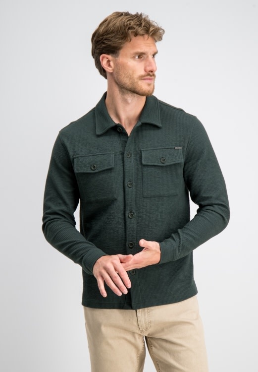 GABBIANO Jacquard Stripe Overhirt 3367347