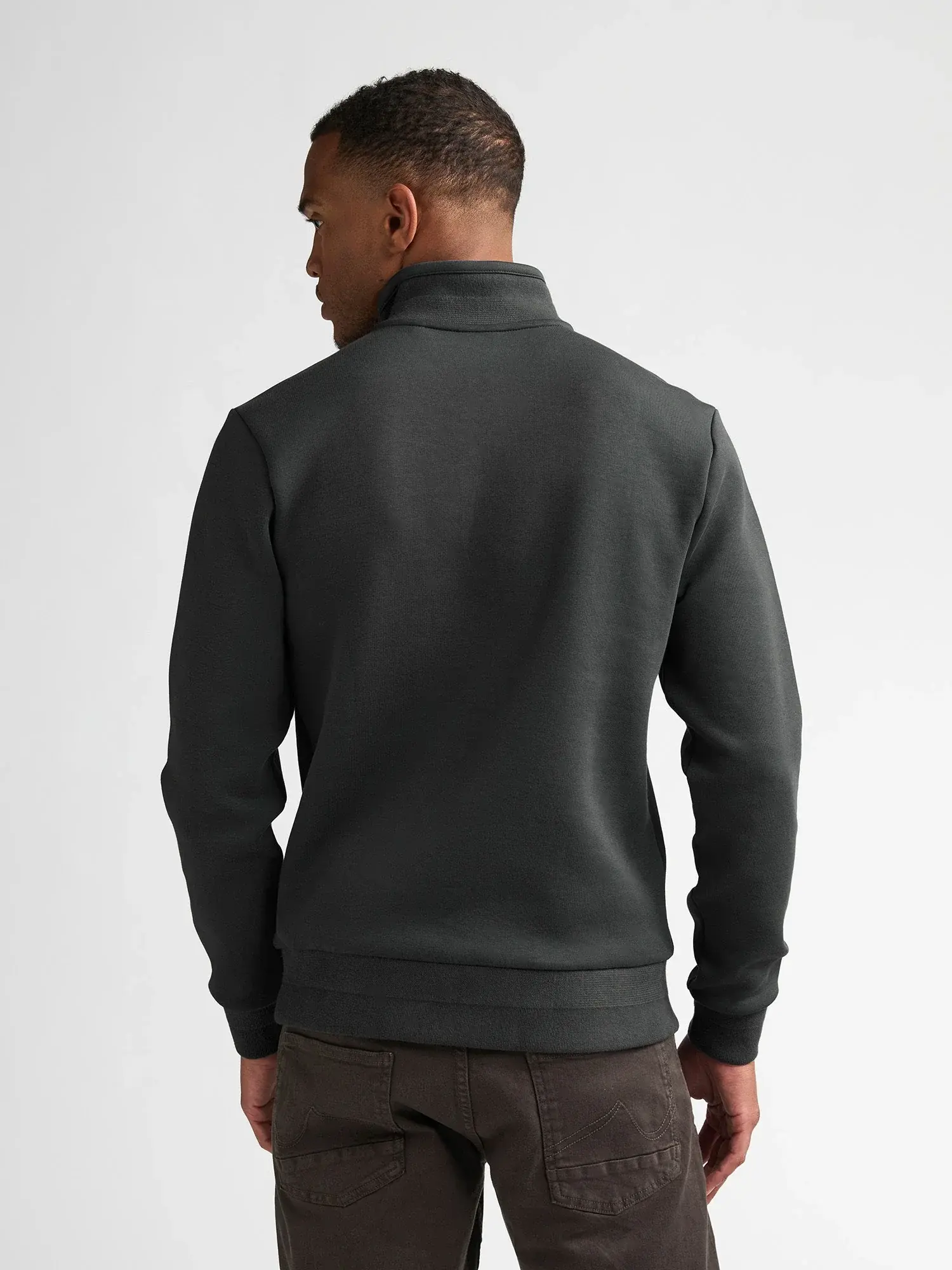 Petrol Sweater Collar zip  M-3060-SWC329