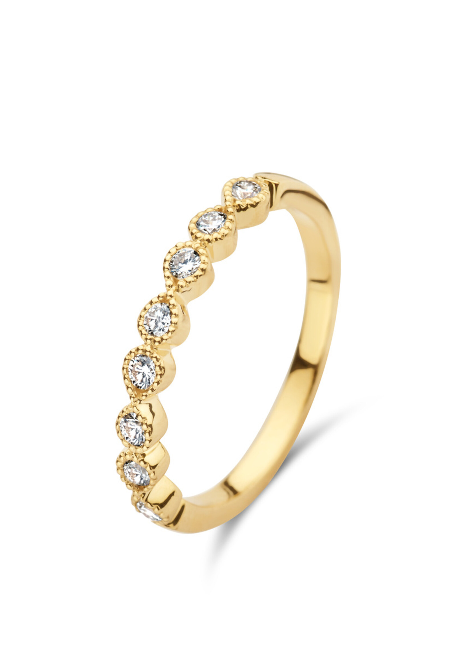 Alliance ring met diamanten