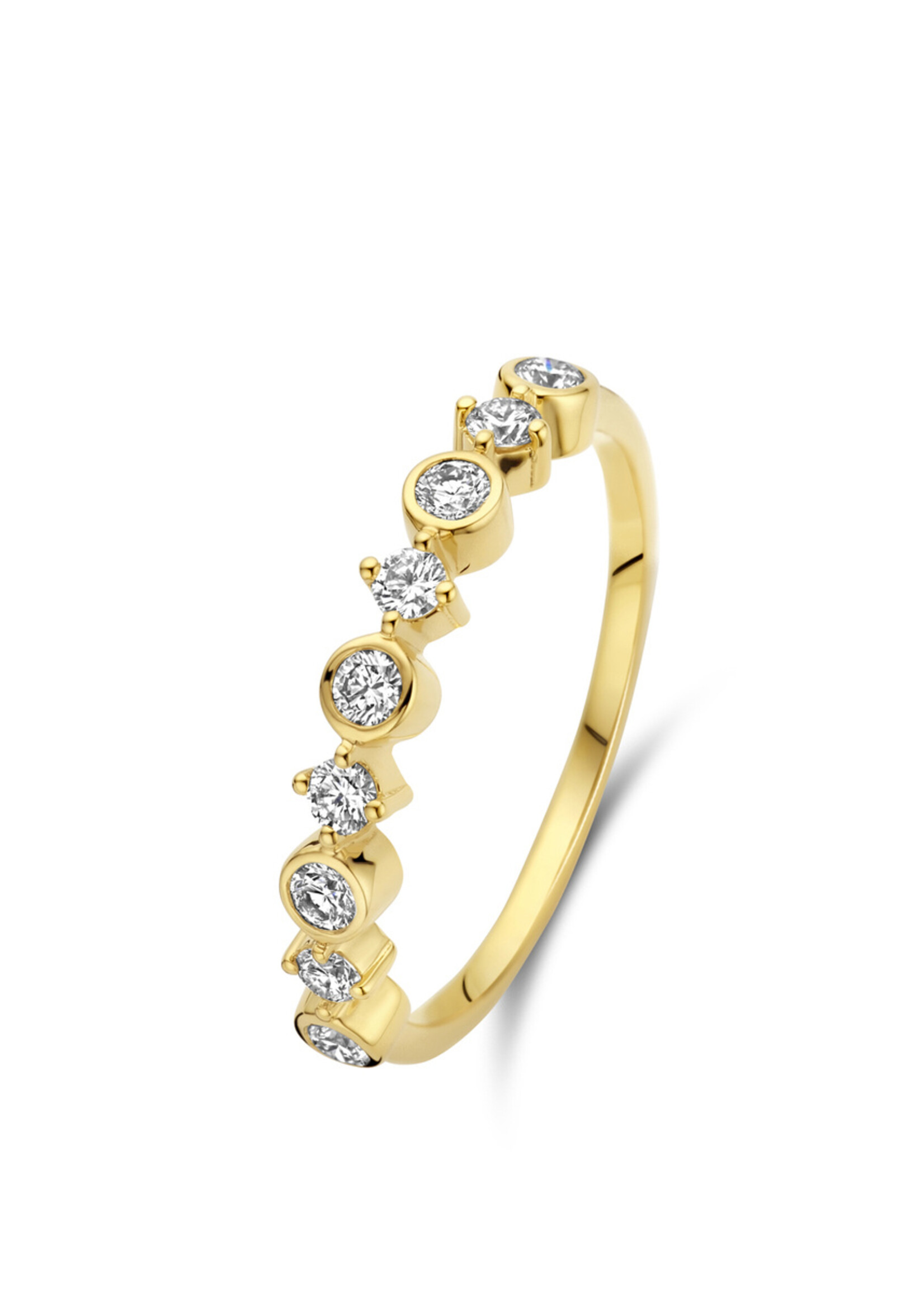 Alliance ring met diamanten