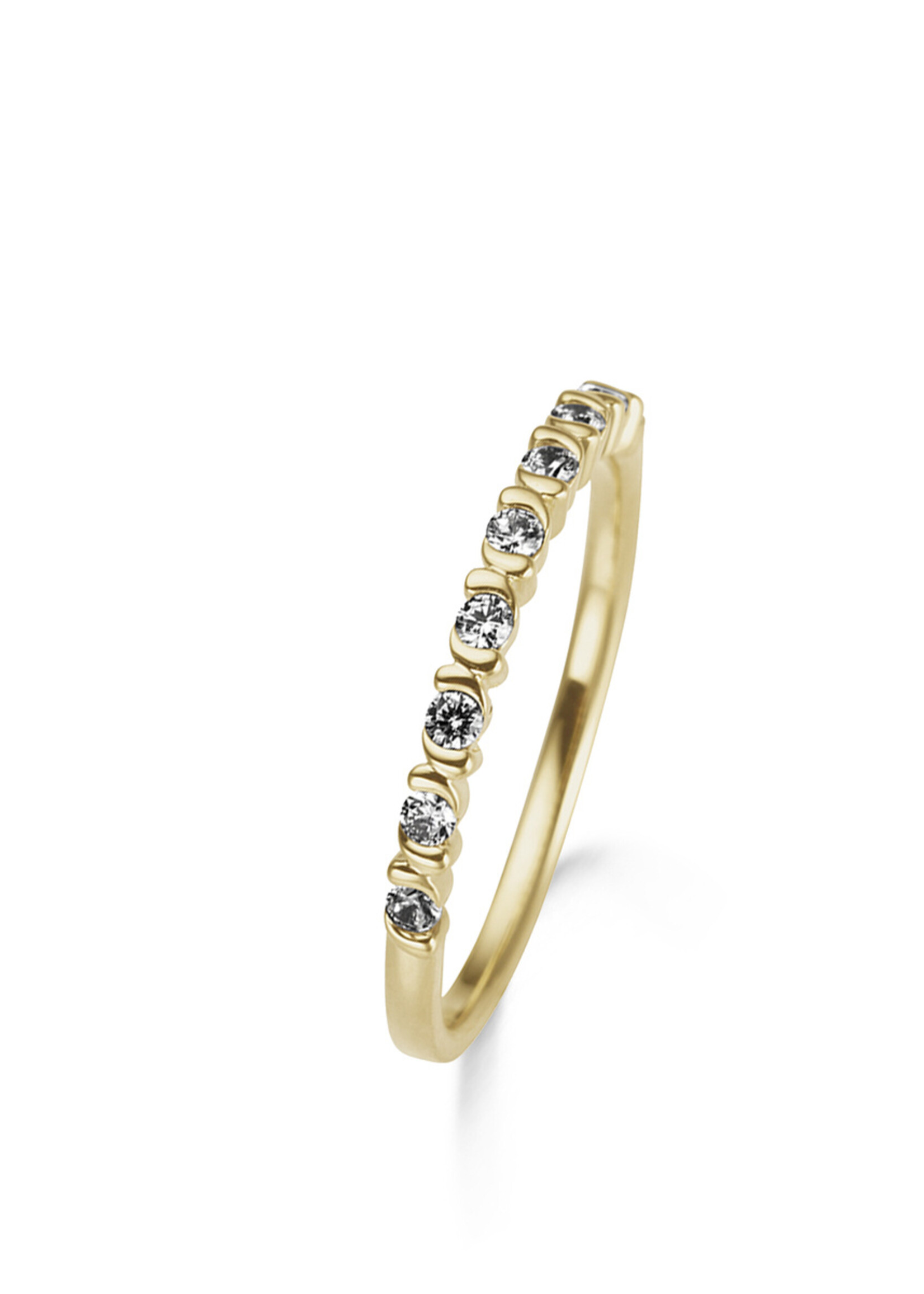 Alliance ring met diamanten