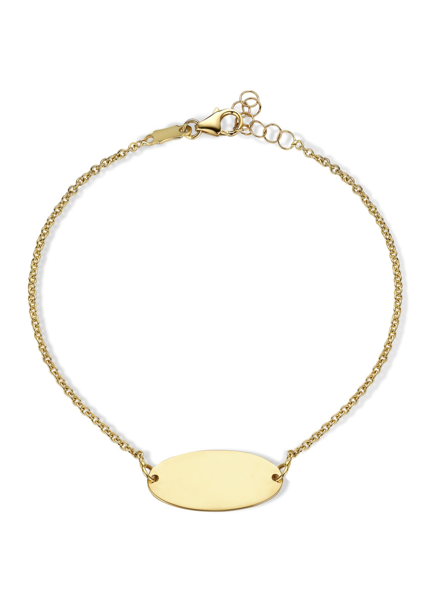 Armband met graveerplaatje