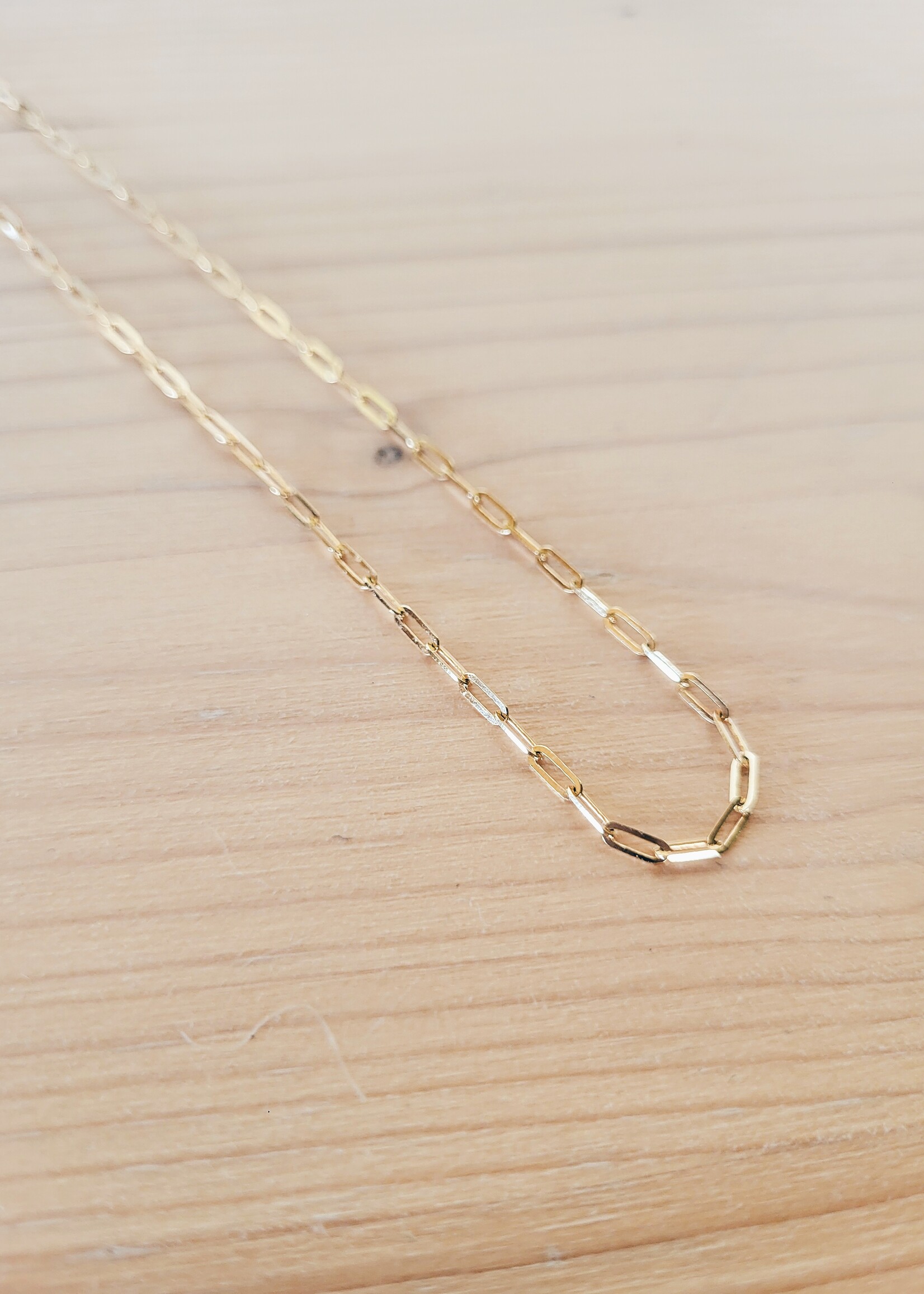Ketting met paperclip schakel