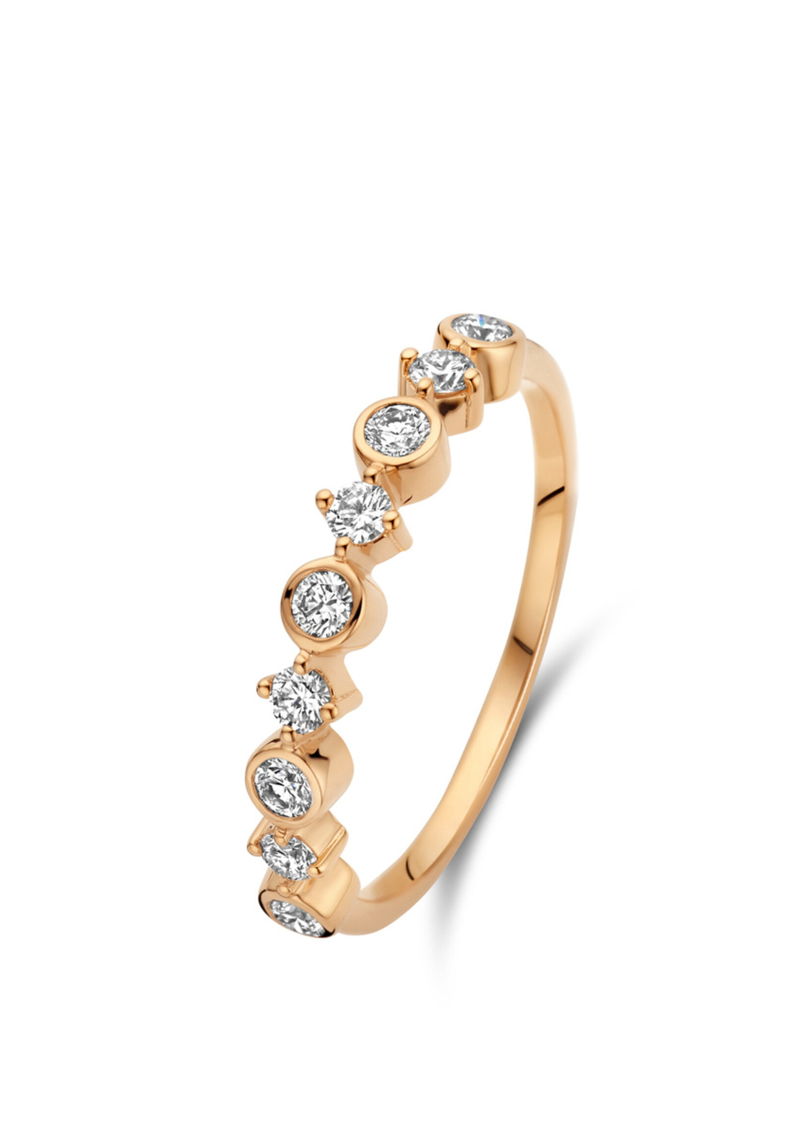 Alliance ring met diamanten