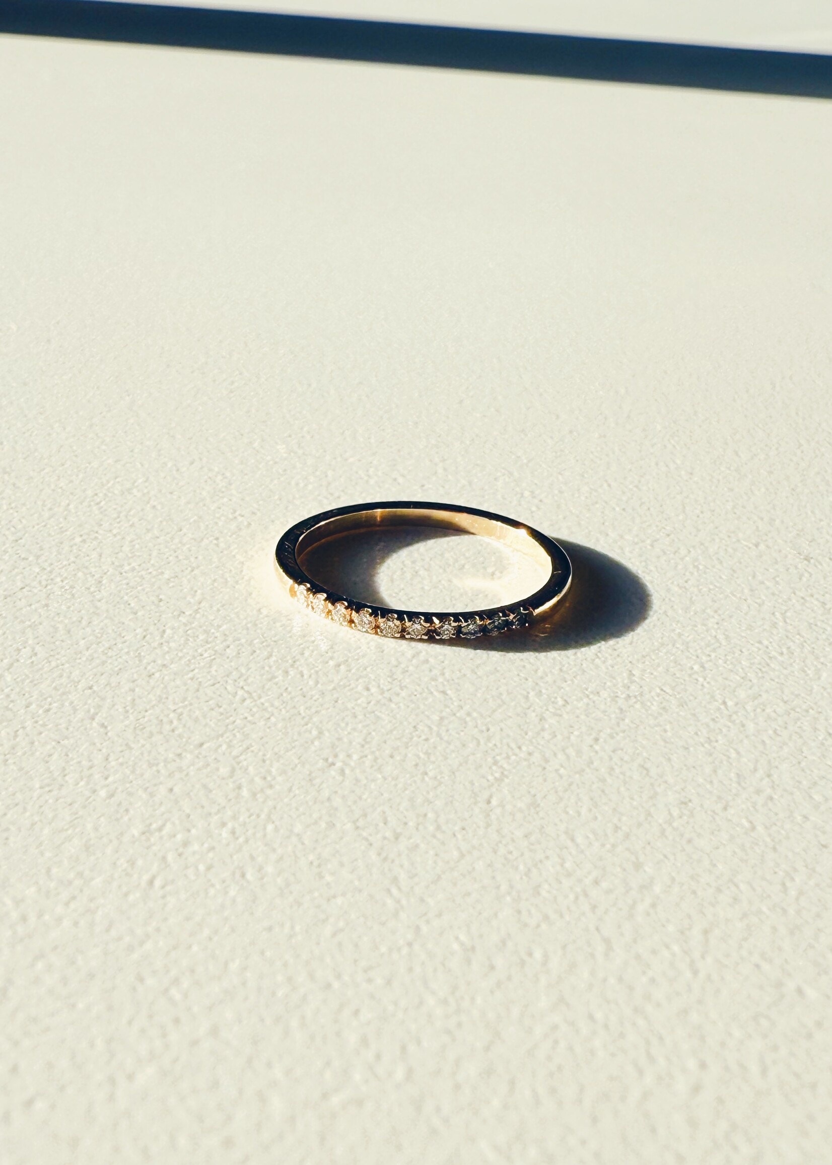 Alliance ring met diamanten