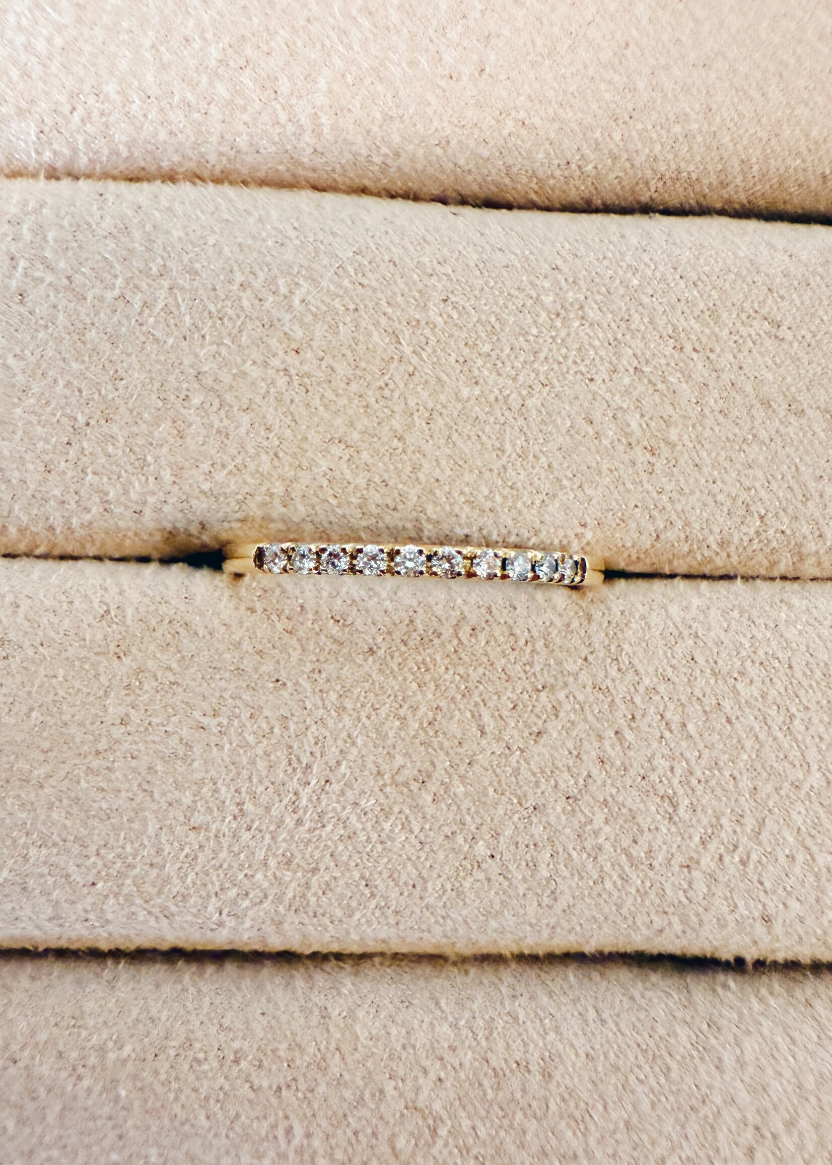 Alliance ring met diamanten