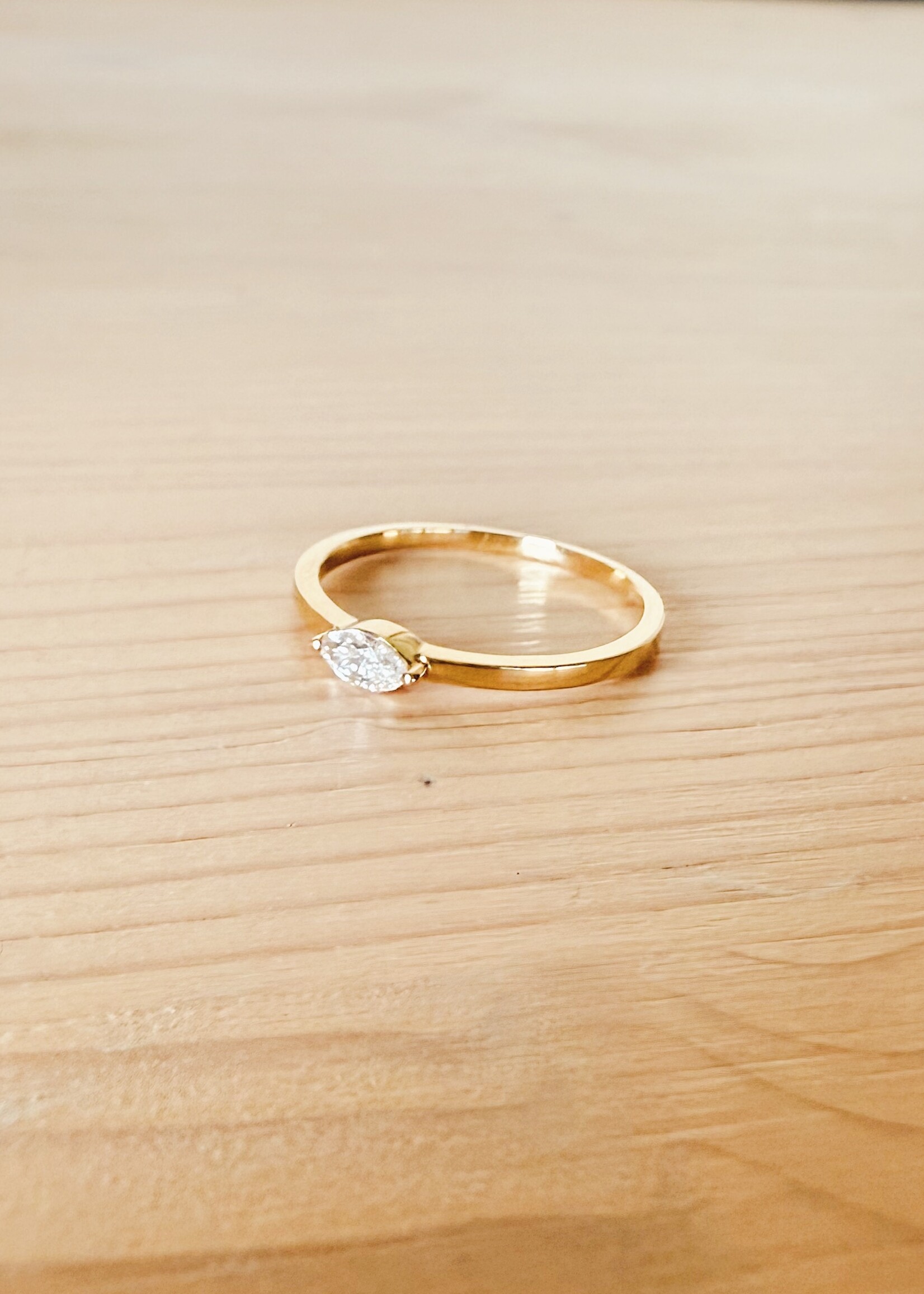 Solitaire ring  diamant
