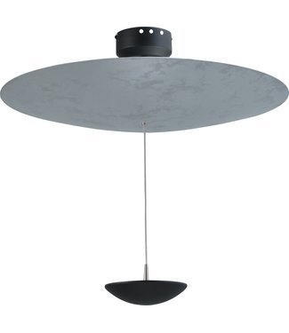 Masterlight Silverleaf design plafondlamp led handgemaakt 90cm