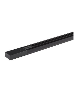 Licht & Accessoires Rail 3meter 1fase inclusief begin en eind stuk mat zwart