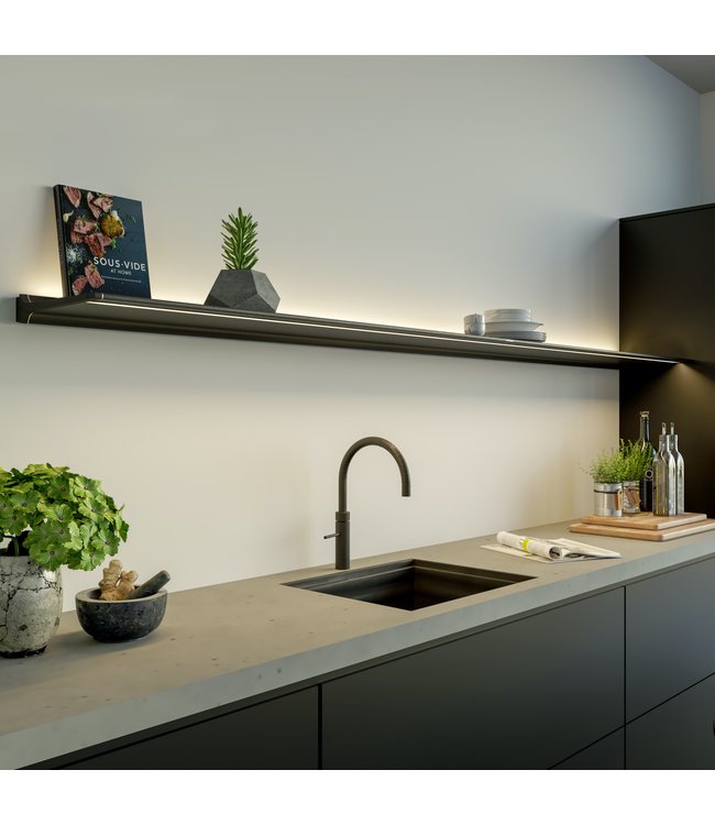 Shelf Novy-155cm-antraciet