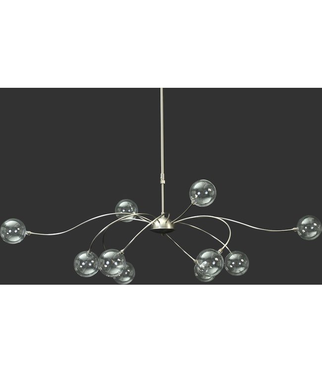 HL smoke bollen 10lichts -115CM-RVS