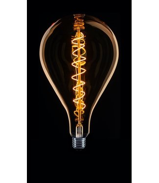 XXL Dimbare led lamp 8w e27 H 30cm-gold