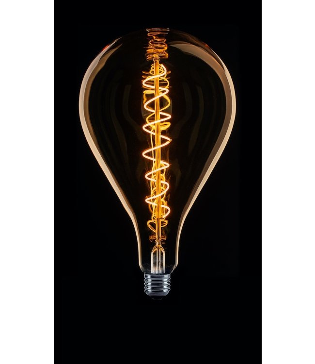 XXL Dimbare led lamp 8w e27 H 30cm-gold