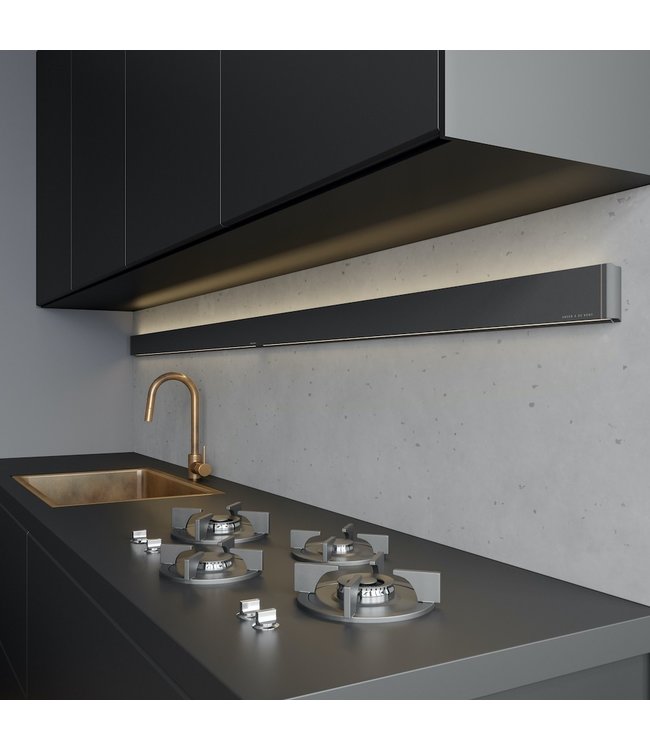 Wall van Novy dutch design wandverlichting- 125cm-antraciet