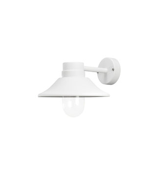 Mat witte wand LED buitenlamp 2 jr garantie