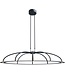 Masterlight Black gecoat stalen hanglamp ovaal