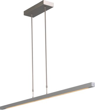 Masterlight Kookeiland Hanglamp up en down light-130cm-Aluminium