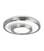Highlight Industriele RVS badkamer/toilet lamp 2x e27 35cm