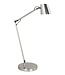 Highlight Moderne bureaulamp alu met rvs met touch led