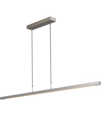 Masterlight Design hanglamp met up/down light -160cm-Aluminium