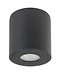 Highlight Ronde vast ip44 1 lichts. opbouw spot-10cm-zwart