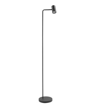 Highlight Moderne leeslamp met 3 standen en een ronde kop - Zwart