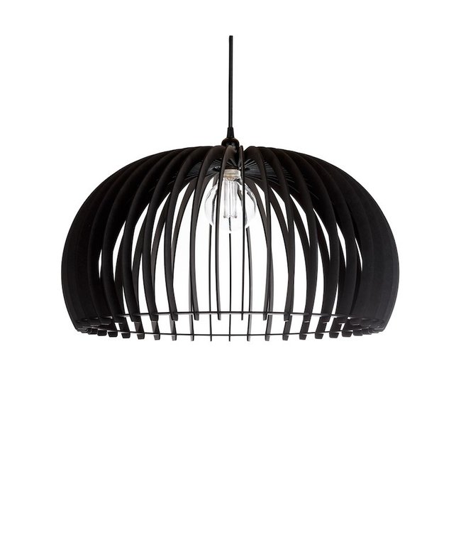 hanglamp opengewerkt 60 cm zwart