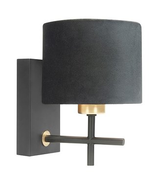 Highlight wandlamp met zwarte kap