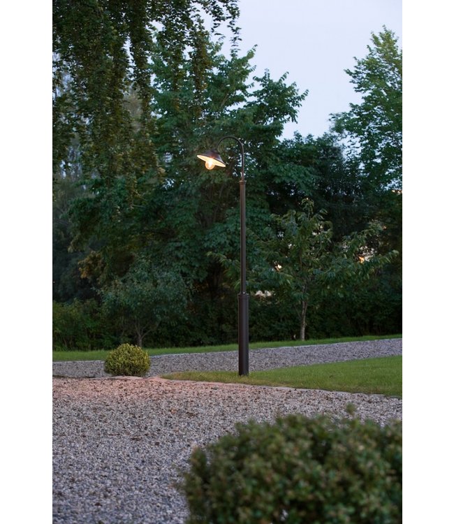 Staande buitenlamp zwart 240cm 2jr garantie