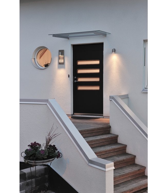 Downlight wandlamp gegalvaniseersstaal 2jr garantie