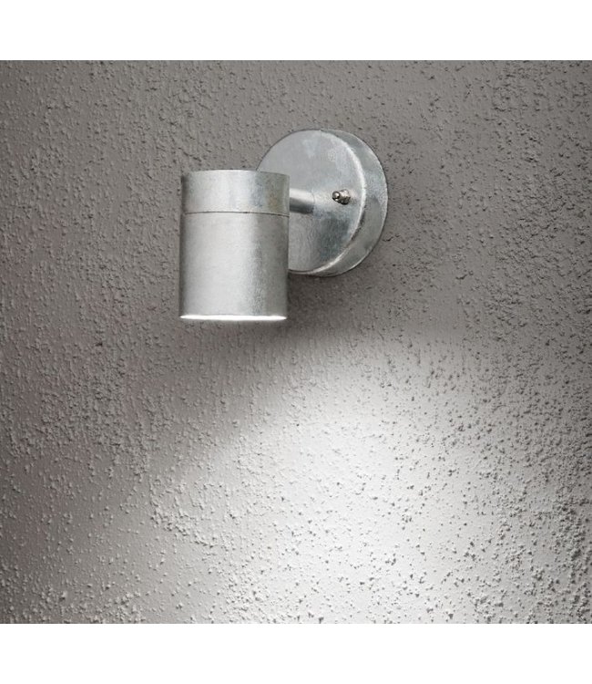 Downlight wandlamp gegalvaniseersstaal 2jr garantie