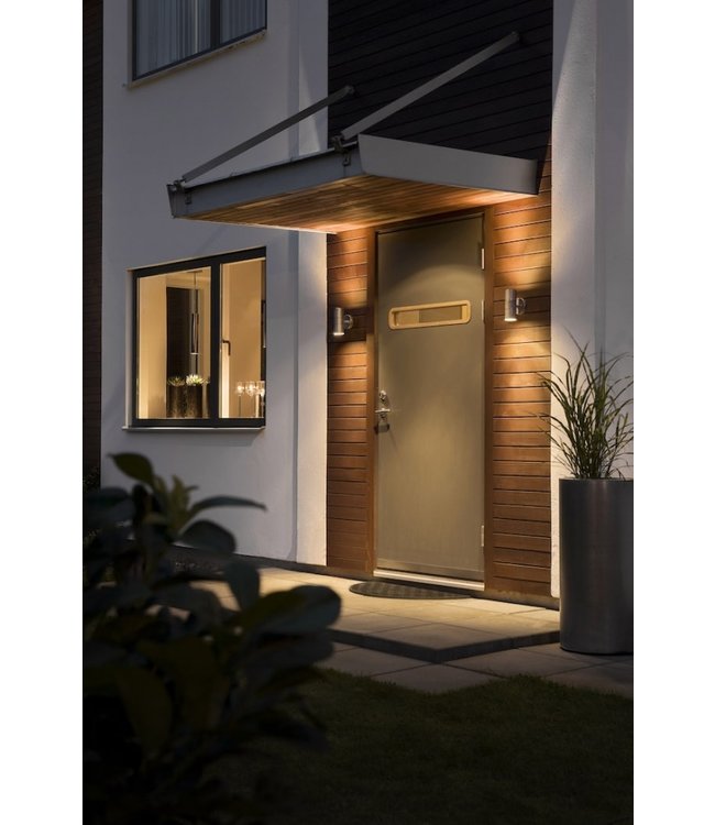 Up en down wand buitenlamp gegalvaniseerd 2jr garantie