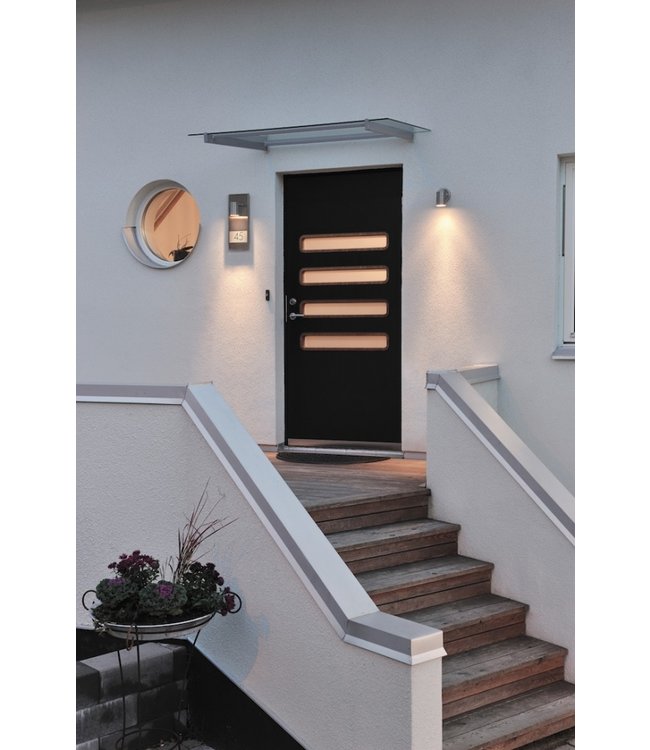 Nummerbord met licht gegalvaniseerd 2jr garantie