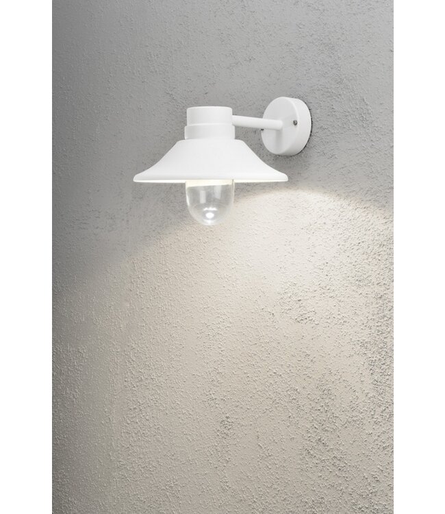 Mat witte wand LED buitenlamp 2 jr garantie