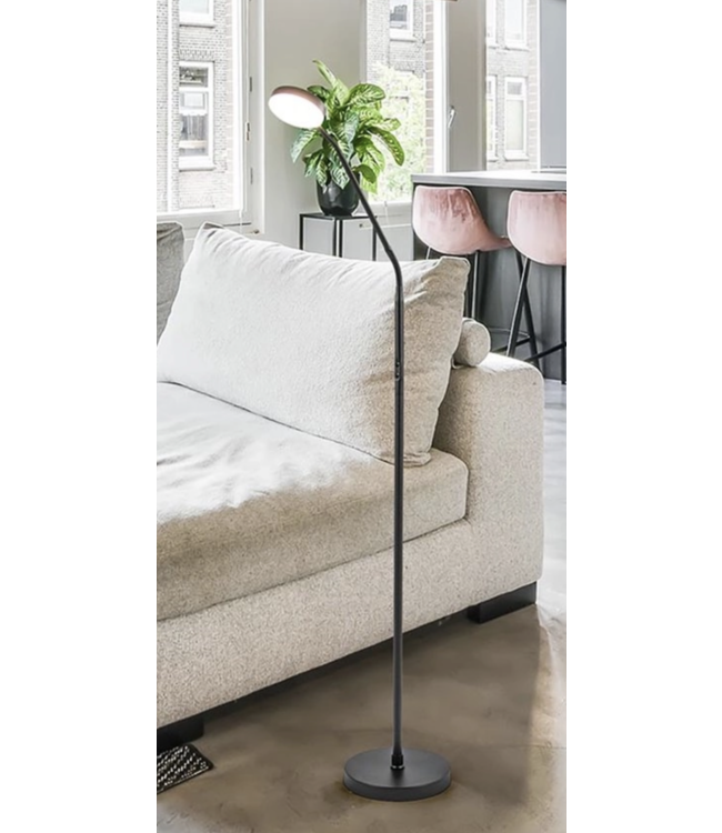 Klimatologische bergen Slim mobiel Oplaadbare leeslamp dimbaar zwart | Leeslampen - Licht & Accessoires