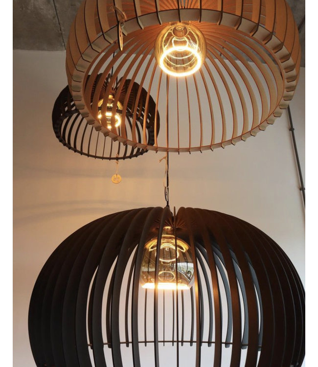hanglamp opengewerkt 50 cm zwart
