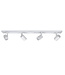 Highlight Langwerpige mat wit 4 lichts led spot-91cm