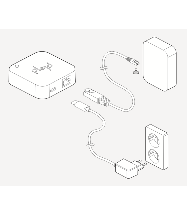 Gateway verbindt het Plejd-netwerk van de gebruiker met internet