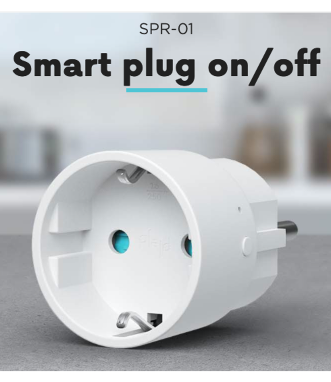 Smart plug aan/uit Plejd