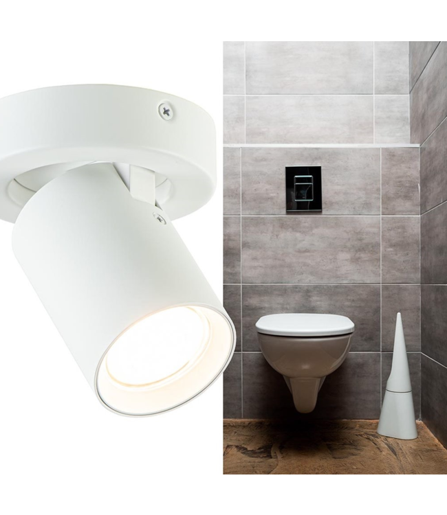 Strakke badkamer spot wit