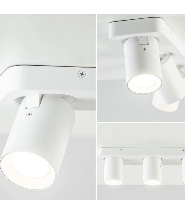 spot strak wit 3lichts balk badkamer