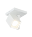 Highlight Strak mat witte langwerpige 1 lichts led spot-10cm