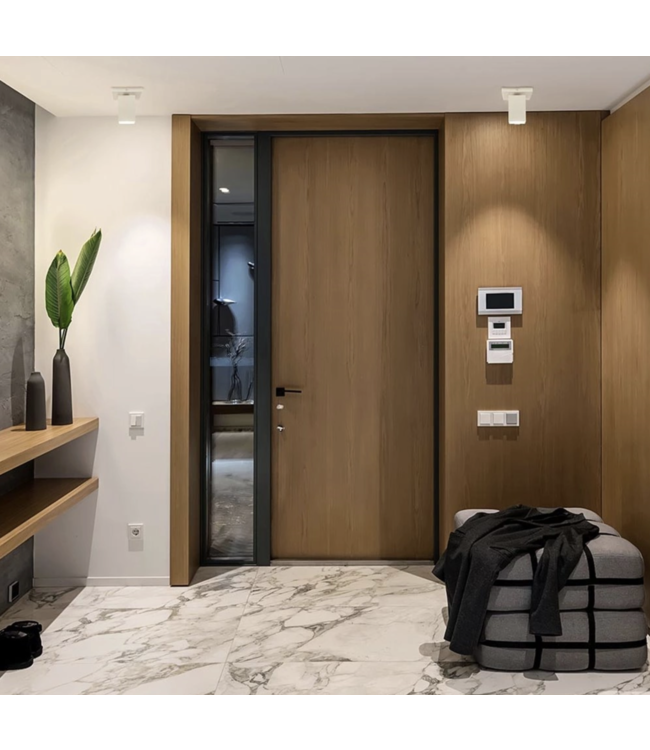 Strak mat witte langwerpige 1 lichts led spot-10cm