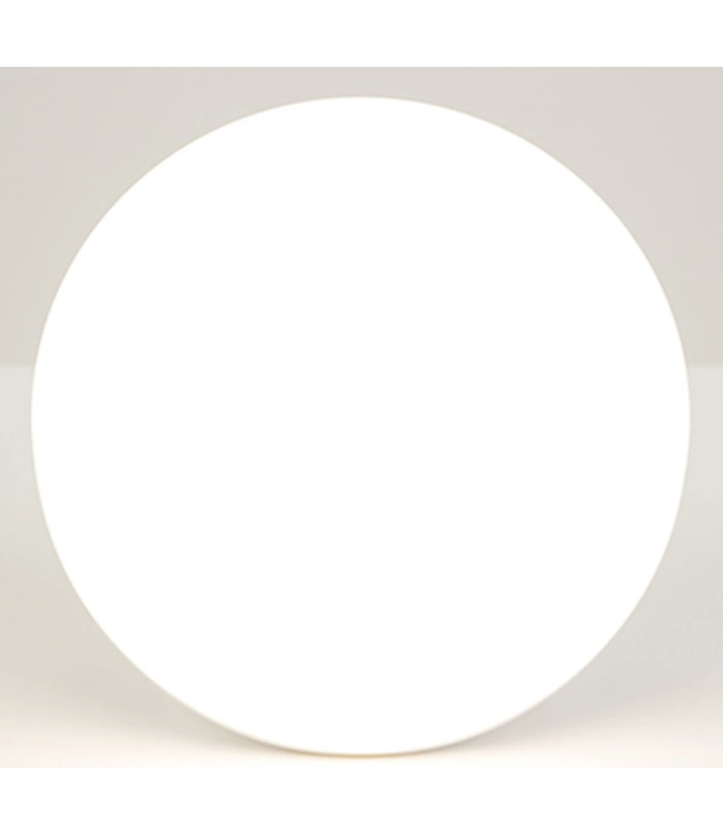 Plafondlamp glas opaal wit e27 M 30cm