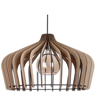 Hanglamp Crown opengewerkt 60 cm naturel