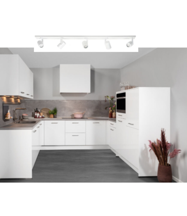 Spot Halo Wit 5-lichts